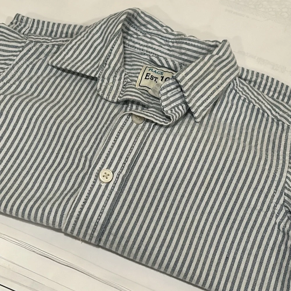 Classic Striped Kids Shirt